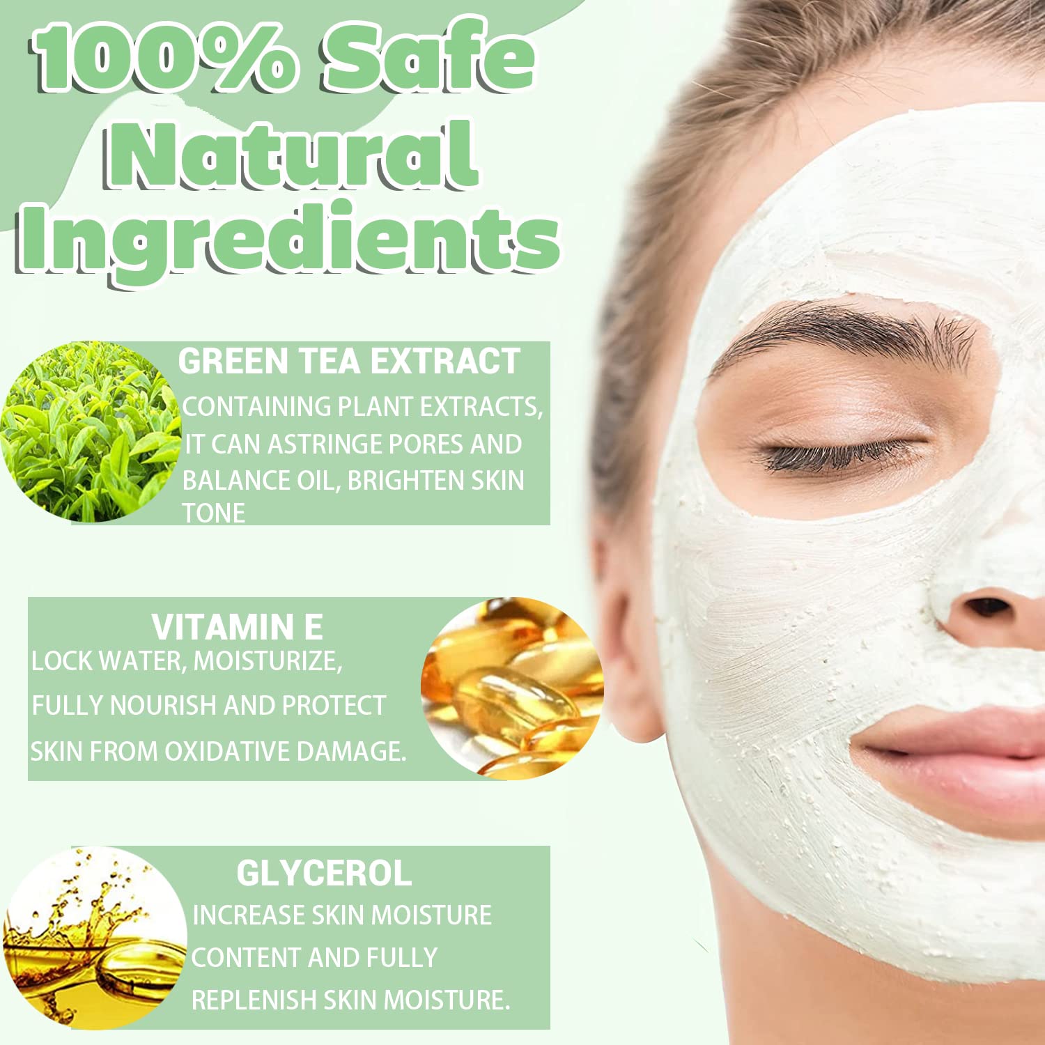 Final Sale - Green Tea Deep Cleanse Mask [Last Day!] Free Shipping